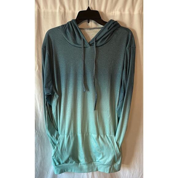 MODARANI Ombre Pullover Hoody Sweatshirt for Women Size XXL - Picture 1 of 3